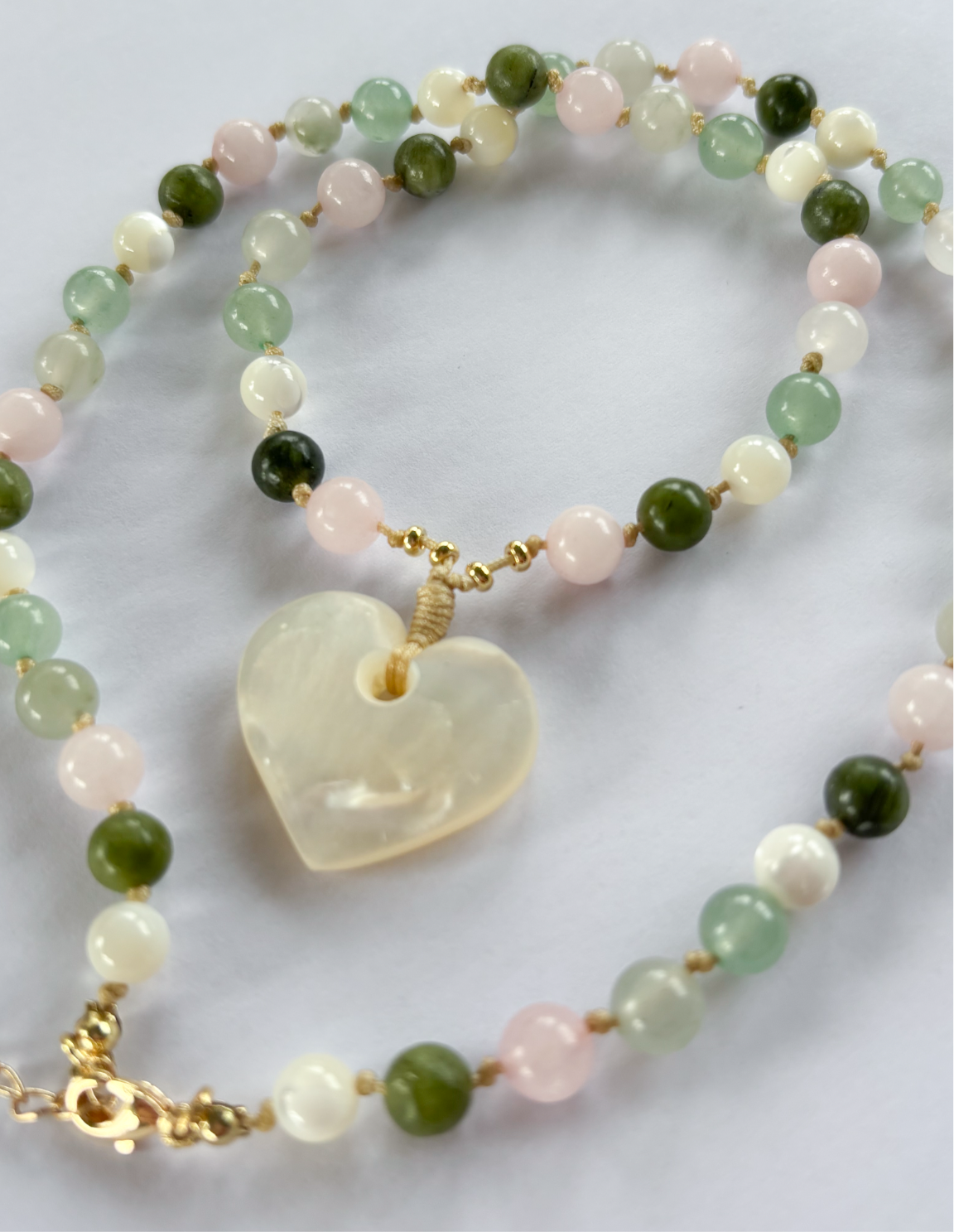 ‘GG’ Beaded Necklace