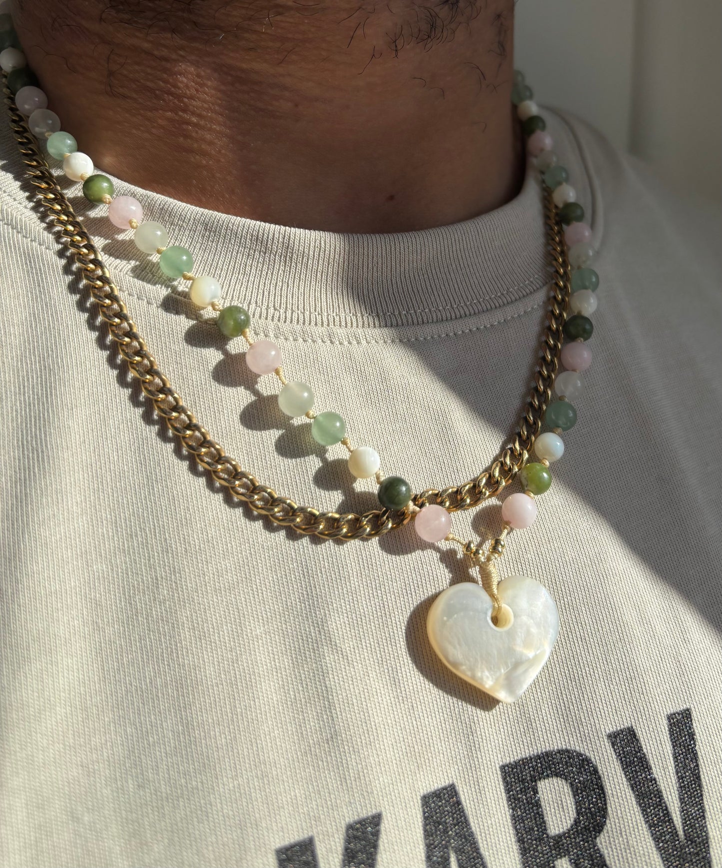 ‘GG’ Beaded Necklace